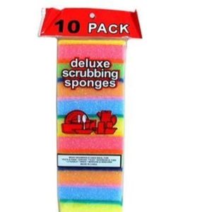 DELUXE  Sponge Scourers - 10pcs
