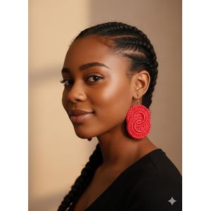 CROCHET FIGURE 8 EARRINGS 