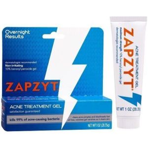 zapzyt Acne Treatment Gel Maximum Strength 10%benzoyl