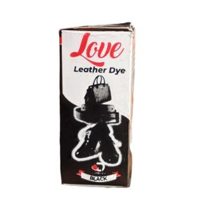 Love Multipurpose Leather Dye - Black - 12Pcs