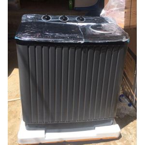 LG 8 KG TOP LOAD TWIN TUB DARK GREY WASHING MACHINE