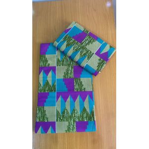 African Essence Beautiful Quality Cotton Kente Fabrics