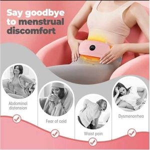 Menstrual Cramps Massaging And Abdominal Pain Belt Relief 