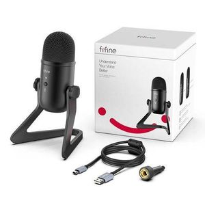 Fifine K678 Condenser Microphone Boom USB Studio Recording Mic