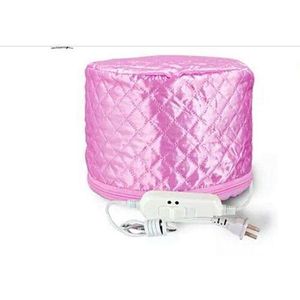 Deep Conditioning Thermal Electric Hair Steaming Cap Hair Steamer Spa 