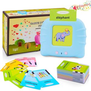 TiLECC Kids  Learning Flashcards Machine, Educational Talking Flash Cards Toy for Toddlers