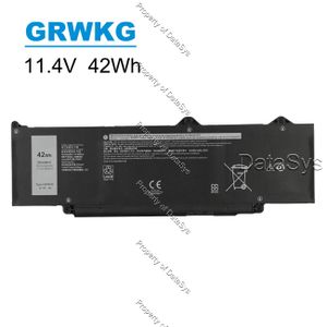 DELL P37G P37G004 Series Laptop Battery - Replace Part Numbers: GRWKG (11.4V 42WH)) 