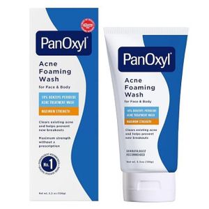 PanOxyl Acne Foaming Wash, Maximum Strength, 5.5 oz