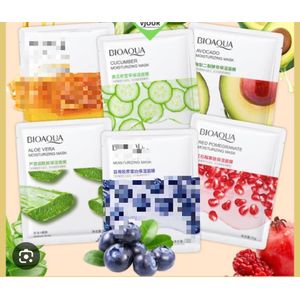 BIOAQUA 10pc Hydrating Face Sheet Mask – Deep Moisturizing & Brightening Facial Mask for All Skin Types