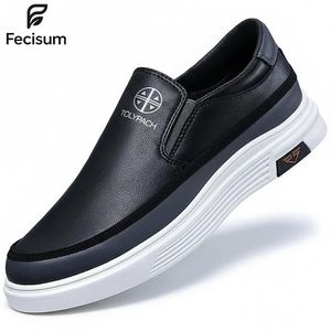 Fecisum 2025 Mens fashionable casual shoes Running Sneakers-Black