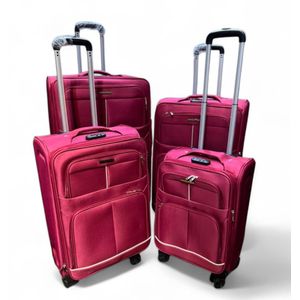 RED Padded Travel Box - 4set
