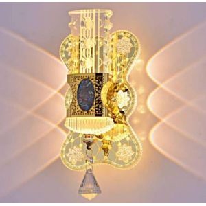 Modern Art Deco Luxury Crystal Wall Sconce-