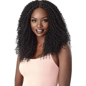 Jerry Curly Hair Wig Natural Black
