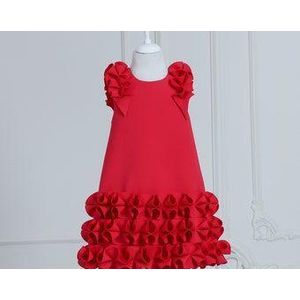 Baby girl dress/ Red Christmas dress