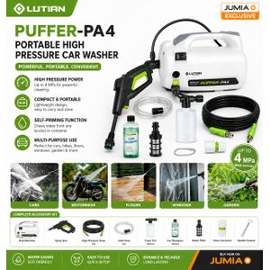 LUTIAN PA4 High Pressure Car Wash Machine – Multi-Purpose Cleaner