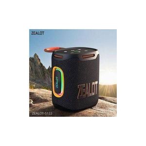 Zealot NEW SUPERBASS S122 Portable Outdoor Bluetooth Speaker Bass Wireless Speaker Sound Box With LED Light