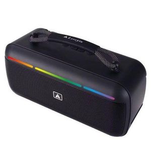 Loveyin Ai-192 Portable Wireless Bluetooth Speaker - 10W Subwoofer, TWS, FM Radio, LED Lights