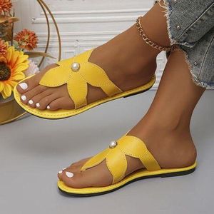 Yellow Outdoor Ladies Slippers Pam