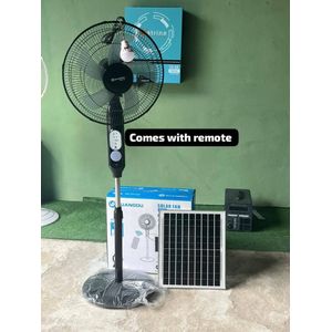 GUANGDU rechargeable solar fan 16 inches 