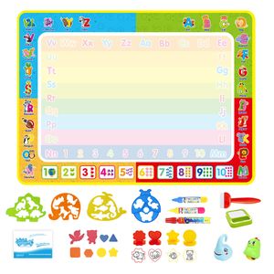 Water Drawing Mat Luminous Color Doodle Drawing Mat Painting Water Doodle  Board For Kids100 X 80cm