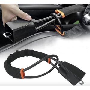 Universal Car Steering Wheel Lock Belt Buckle Lock Anti-Theft