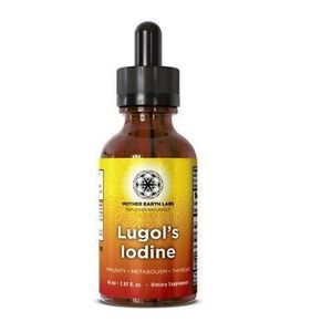 Mother Earth Lugol’s Iodine – Liquid Dropper 60ml