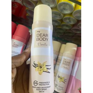 My Dear Body Spray (vanilla) Fruity Collection 250ML