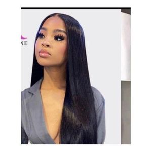 Bone Straight Wig With 1partClosure-1b