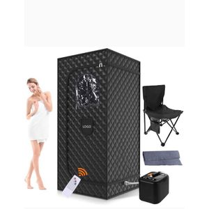 Professional quality Spa salon portable foldable sauna steam steamer room beauty at home working station salon 
