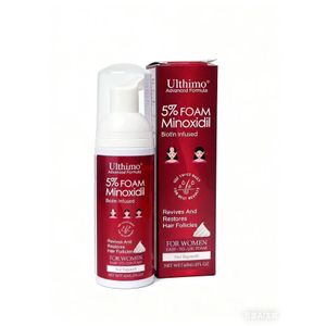 Ultimo Minoxidil 5% Topical Foam, Hair Regrowth for Women, 2fl  oz