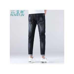 Quality Non Fade fade Black Jean For Men
