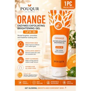POuQuR Enzymes Exfoliating Brightenin Gel (Orange)