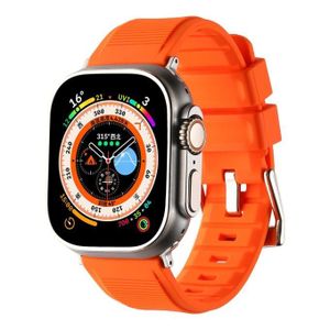Smart Watch HD Large Screen Sports & Health Monitoring Bluetooth Connection Silicone Strap