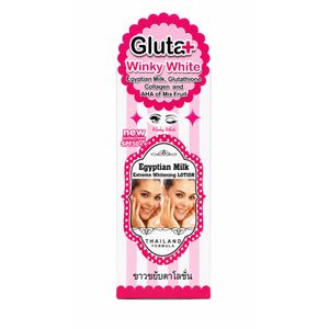 Gluta Winky White Egyptian Milk Body Lotion (Glutathione, Collagen, Mixed Fruit AHA Extracts) - 300ml