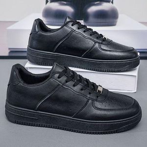 Banagat Men's Comfortable Casual Gentle Lace Up Sneakers Sport Running Shoes Black