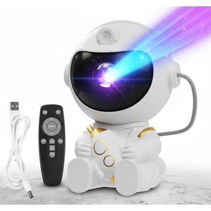 Astronaut Starlight Projector Light - Intelligent Nebula Galaxy Night Light, Space Projector Lamp