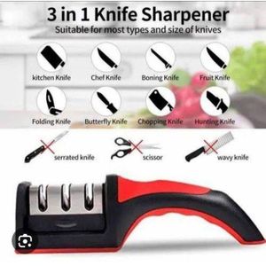 3 in 1 Knife & Scissors Sharpener