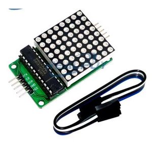 8x8 8*8 MAX7219 Dot Led Matrix Module MCU LED Display Control Module For Ard-uno 5V Interface Module Output Input Common Cathode