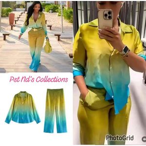 Luxury Ladies Shirt and Trouser 