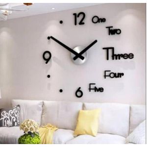 3D Wall Clock 120cm (4ft by 4ft) 47inch Biggest size