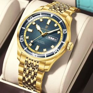 POEDAGAR Premium Water-Resistant Wristwatch: Engineered for Legends