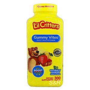 Lil Critters Children's Multi-Vitamin Gummies Dietary Supplement 300Gums