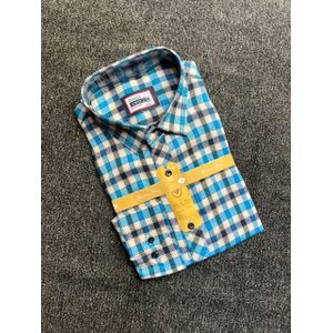 Checkers Men Quality Checkered Long Sleeve Shirt