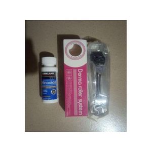 Kirkland Signature Kirkland Minoxidil USA + Derma Roller - Combo Set- Original Verifiable From Costco