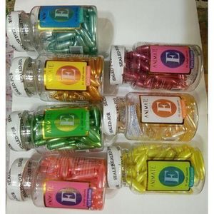 Animate  Vitamin E Facial Essence Oil - 60 Softgel Capsule x6(animate)