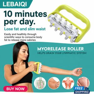 Massager, tool for myofascial release and exfoliation, manual massager,suitable for thighs, buttocks, legs, back, and the whole body.