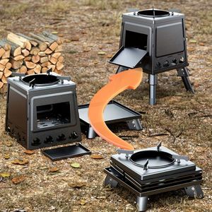 Portable Folding fire pit stove