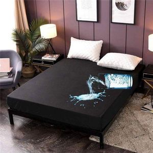 Genera Black Zipper waterproof mattress Protector 
