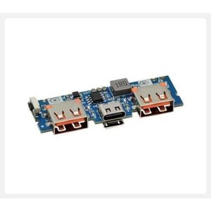 Power Bank Module Type C Lithium Battery 18650 3.7V Dual USB 5V 2.4A