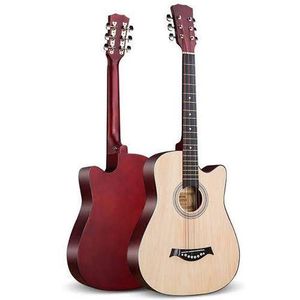 Acostic Guitar with free strings - natural